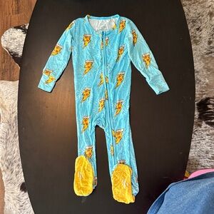 Disney Blue and Yellow Character Onesie